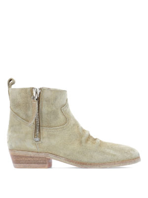 GOLDEN GOOSE: Stiefeletten - Stiefeletten - Beige