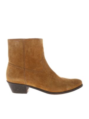 GOLDEN GOOSE: ankle boots - Younger ankle boots in mustard color