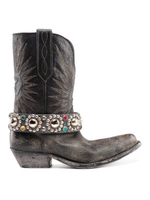 GOLDEN GOOSE: Stiefel - Stiefel - Schwarz