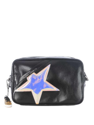 GOLDEN GOOSE: cross body bags - Black Star Bag crossbody