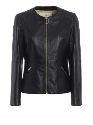 Golden Goose: leather jacket - Santana leather jacket
