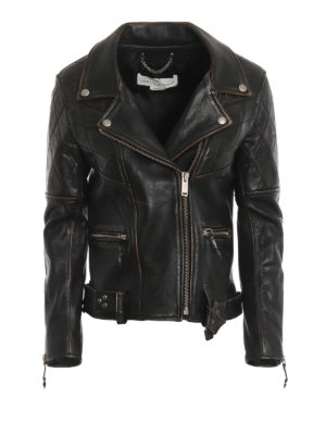 GOLDEN GOOSE: giacche in pelle - Chiodo Yasu