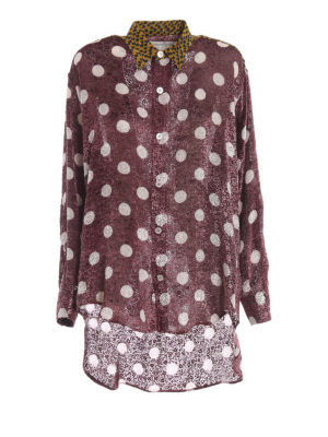 GOLDEN GOOSE: shirts - Polka dot oversized shirt