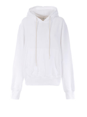 GOLDEN GOOSE: Sweatshirts & Sweaters - Be Golden back print cotton hoodie