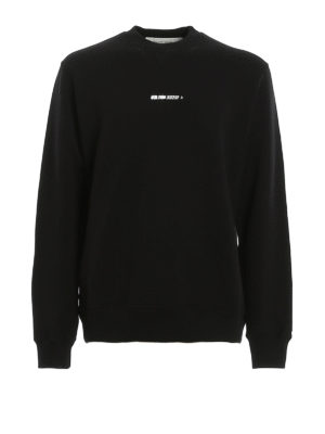 GOLDEN GOOSE: Sweatshirts & Sweaters - Laminated logo lettering sweatshirt