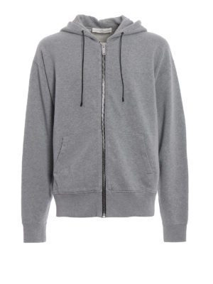 Golden Goose: Sweatshirts & Sweaters - Peyton maxi logo cotton hoodie