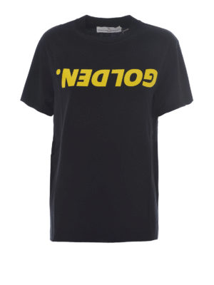 GOLDEN GOOSE: t-shirt - T-shirt Golden con stampa logo