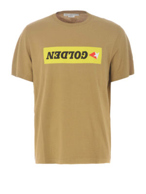 GOLDEN GOOSE: Camisetas - Camiseta - Beis Oscuro