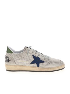 GOLDEN GOOSE: trainers - Ball Star sneakers in white