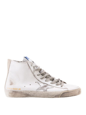 GOLDEN GOOSE: sneakers - Sneaker Francy con stella grigia