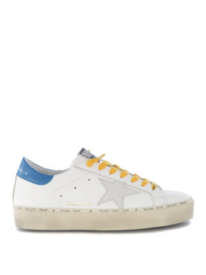 GOLDEN GOOSE: trainers - Purestar contrasting laces sneakers