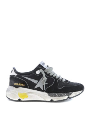 GOLDEN GOOSE: trainers - Running Sole used effect sole sneakers