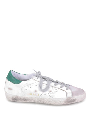 GOLDEN GOOSE: Sneaker - Superstar leather sneakers