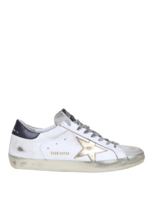 GOLDEN GOOSE: trainers - Superstar leather sneakers