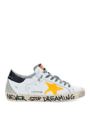 GOLDEN GOOSE: trainers - Superstar leather sneakers