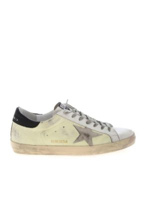 GOLDEN GOOSE: trainers - Superstar sneakers in white
