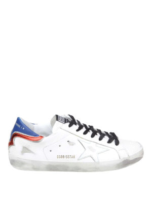 GOLDEN GOOSE: trainers - Superstar used effect sneakers