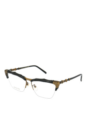 GUCCI: gafas - Gafas - Negro
