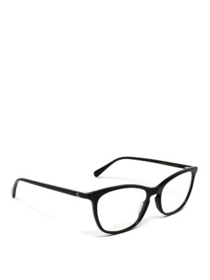 GUCCI: Glasses - Black acetate optical glasses