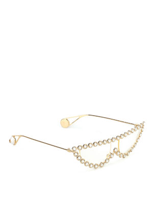 GUCCI: gafas - Gafas - Dorado