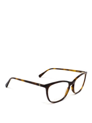 GUCCI: Glasses - Tortoiseshell acetate optical glasses