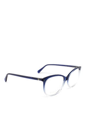 GUCCI: Glasses - Two-tone acetate oval optical glasses