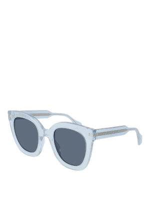 GUCCI: sunglasses - Cat-eye oversized sunglasses