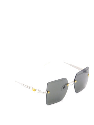 GUCCI: Gafas de sol - Gafas De Sol - Gris