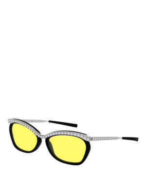 GUCCI: sunglasses - Crystal embellished sunglasses