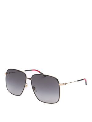GUCCI: sunglasses - Metal ultralight sunglasses