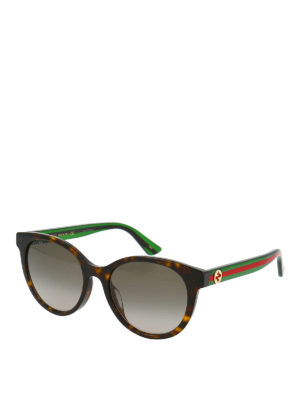 GUCCI: Gafas de sol - Gafas De Sol - Marrón