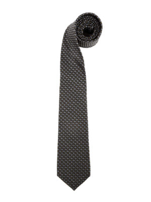 GUCCI: cravatte e papillion - Cravatta in seta con api e pois