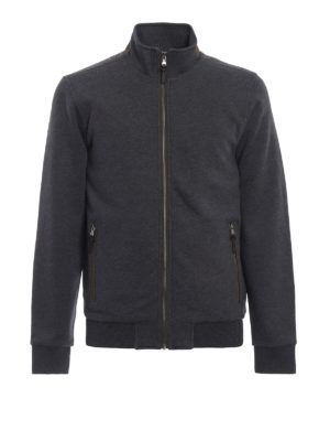 HACKETT: Felpe e maglie - Felpa Harrington in jersey grigio
