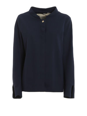 HERNO: casual jackets - Black tech fabric casual jacket