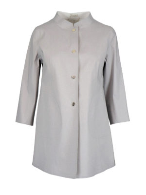 HERNO: casual jackets - Eufrate reversible stretch cotton jacket