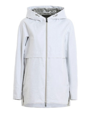 HERNO: casual jackets - Laminar linen jacket