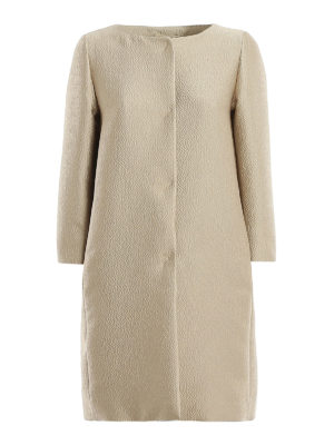 HERNO: long coats - Crepe tech fabric coat