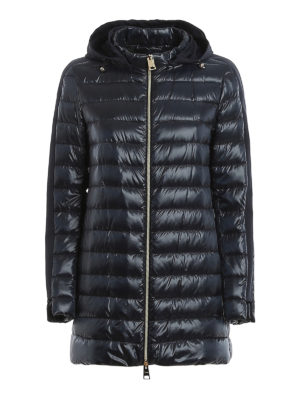 HERNO: padded coats - Detachable hood light padded coat