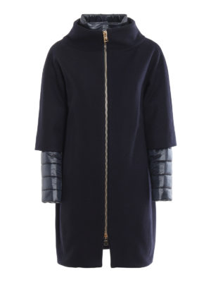 HERNO: cappotti imbottiti - Cappotto imbottito in doppio tessuto