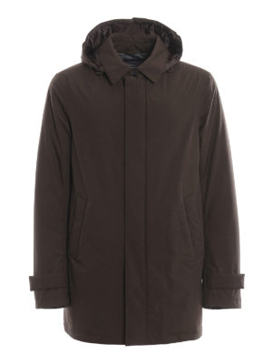 HERNO: padded coats - Gore-Tex® padded coat with detachable hood