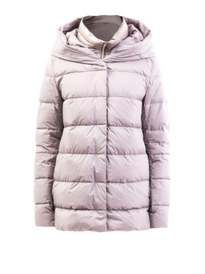HERNO: padded coats - Matte and glossy nylon padded coat