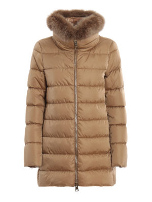 HERNO: padded coats - Tech taffeta water repellent padded coat