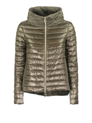 HERNO: padded jackets - Asymmetric puffer jacket