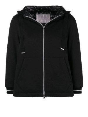 HERNO: giacche imbottite - Giubbotto modello felpa con maniche 3/4