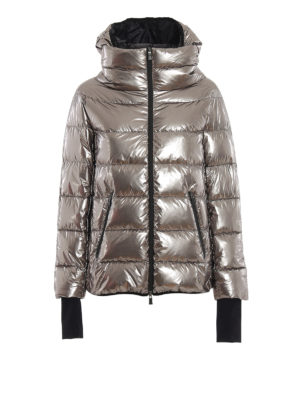 HERNO: padded jackets - Laminar water repellent hooded padded jacket