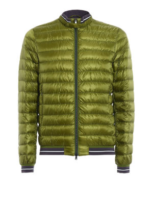 Herno: padded jackets - Lightweight puffer bomber jacket