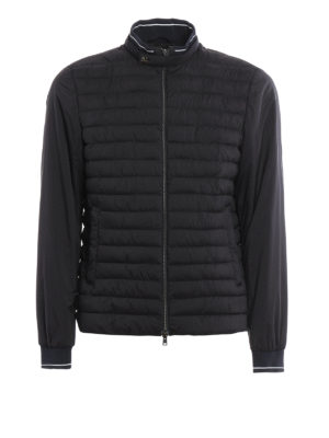 Herno: padded jackets - Matte nylon bomber jacket