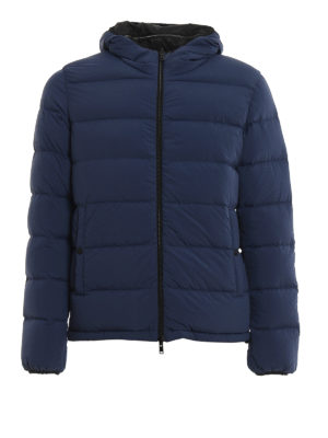 HERNO: padded jackets - Reversible hooded padded jacket