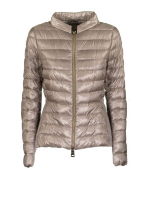 HERNO: padded jackets - Technical taffeta insert down jacket