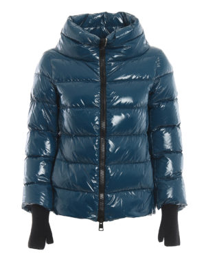 HERNO: giacche imbottite - Piumino in nylon effetto vinile